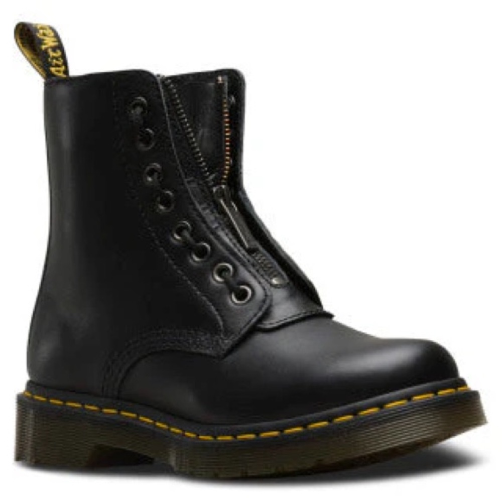Dr. Martens Black Combat Boots